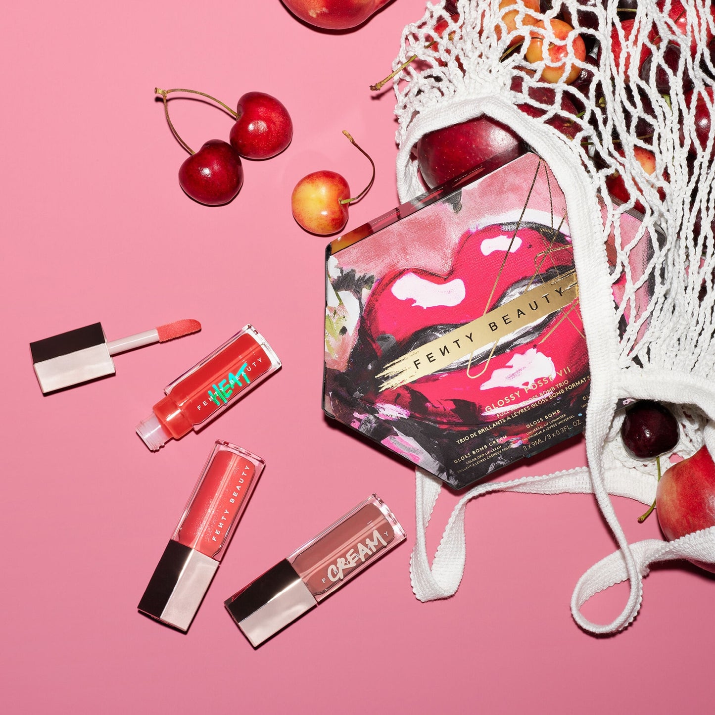 Fenty Beauty Glossy Posse VII - Gloss Bomb Trio Formato Standard