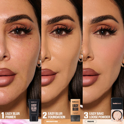 Cipria fissante in polvere libera Huda Beauty Mini Easy Bake